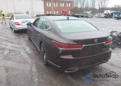 2020 Lexus Ls 500 Inspiration Series z USA, uszkodzony, nr VIN JTHG5LGF0L5007614